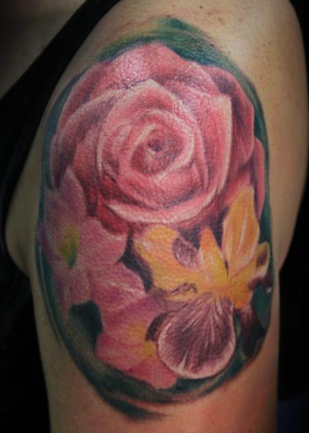 Tattoos - Flowers - 77379